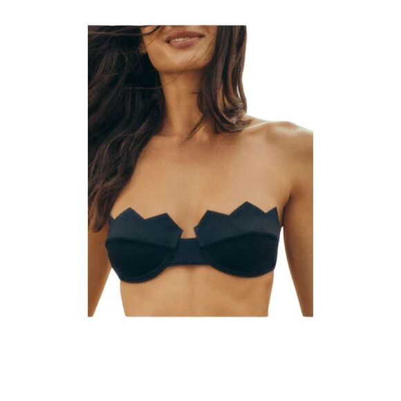 VIX Firenze Imani Laser Cut Bandeau Underwire Bikini Top - Picture 1 of 15